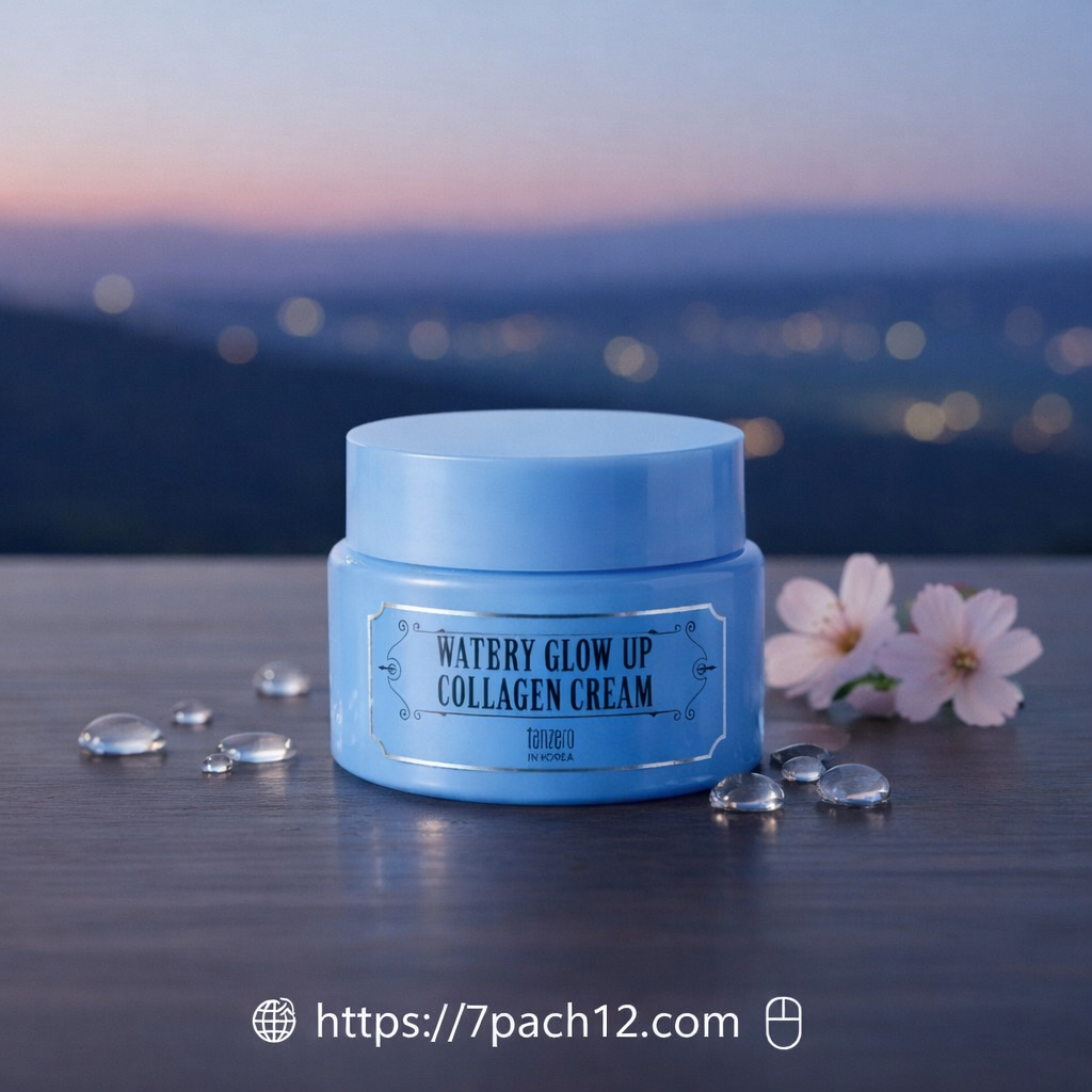 Tenzero Watery Glow Up Collagen Cream – 80g